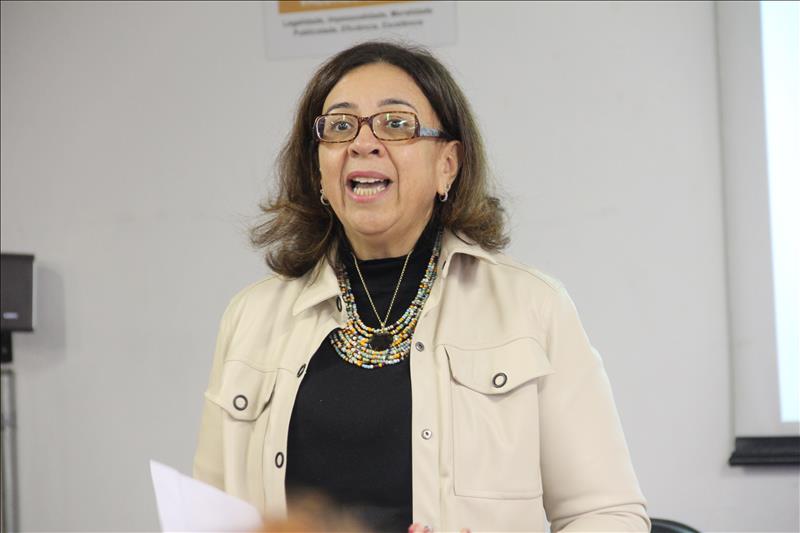 Jornalista e chefe de gabinete da Presidência do TCMSP, Angélica Fernandes