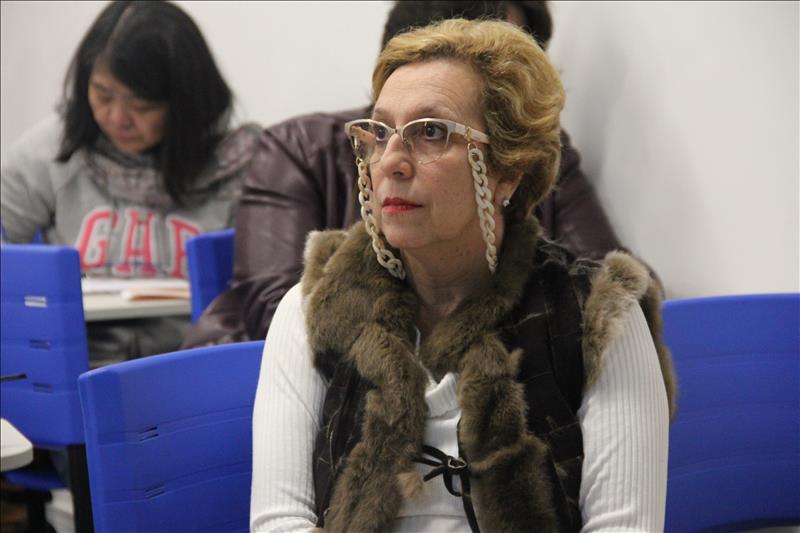 Gestora das Relações do Trabalho do TCMSP, Luiza Correia 
