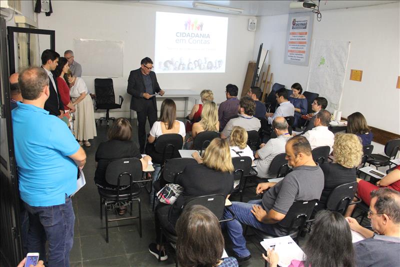 Público acompanha o Cidadania em Contas na Subprefeitura Vila Mariana